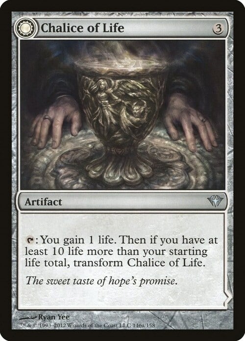 Chalice of Life // Chalice of Death Card Front