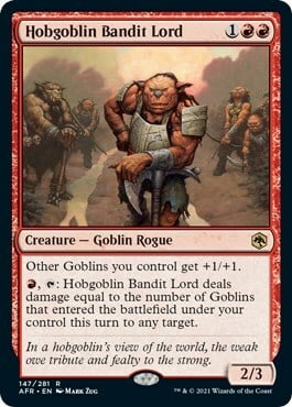 Hobgoblin Signore dei Banditi Card Front