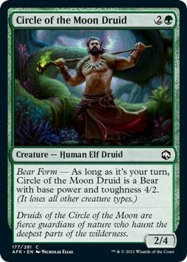 Circle of the Moon Druid Card Front