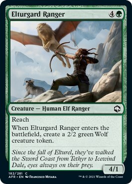 Elturgard Ranger Card Front