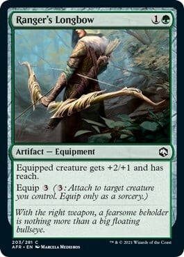 Ranger's Longbow Card Front