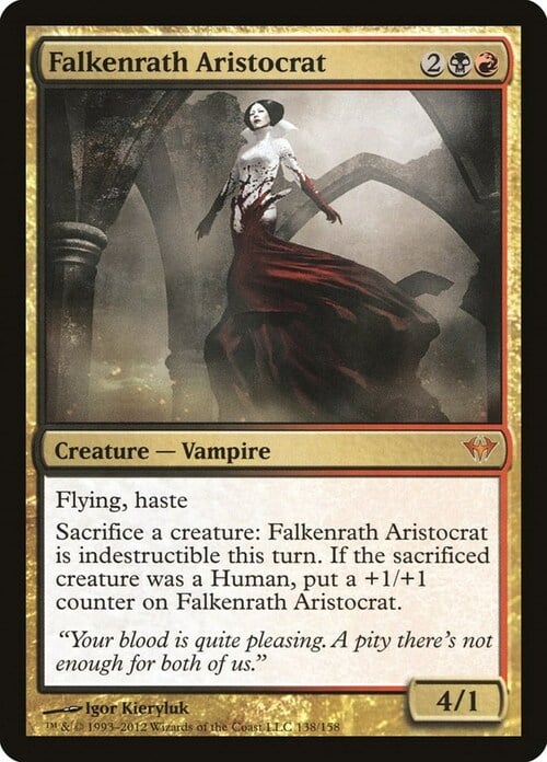 Falkenrath Aristocrat Card Front