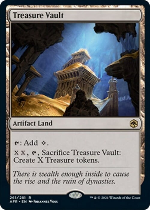 Treasure Vault Card Front