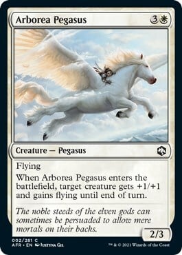 Arborea Pegasus Card Front