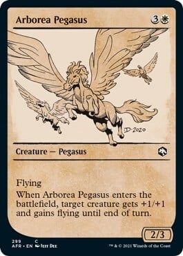 Arborea Pegasus Card Front