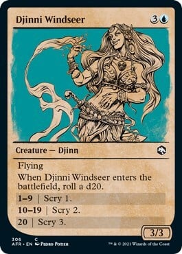 Djinni Windseer Card Front