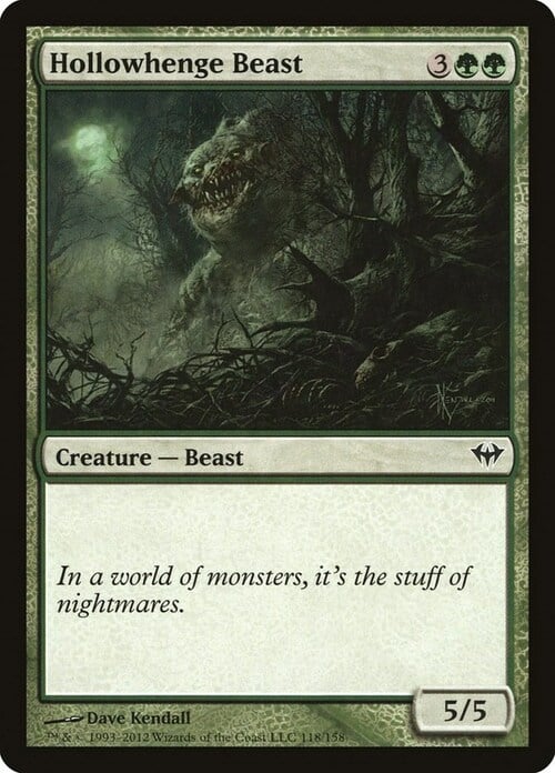 Hollowhenge Beast Card Front