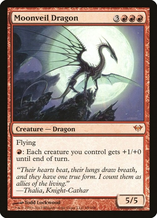Moonveil Dragon Card Front