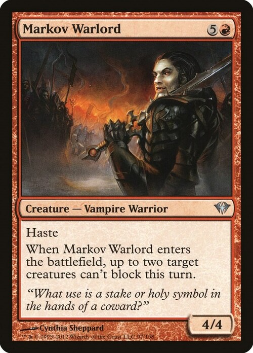 Condottiero Markov Card Front