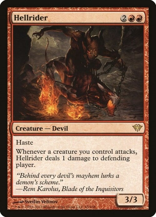 Cavalcainferno Card Front