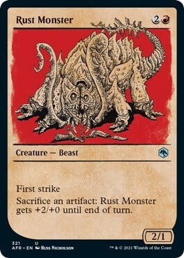 Rust Monster Card Front