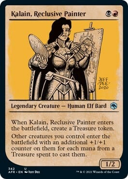 Kalain, Reclusive Painter Card Front