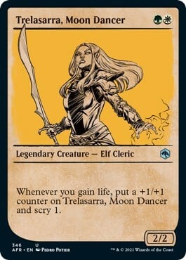 Trelasarra, Moon Dancer Card Front