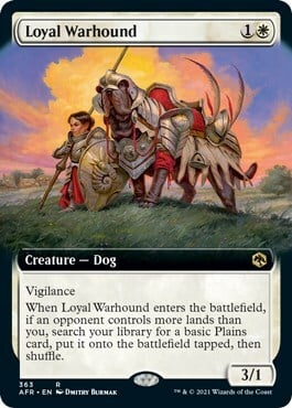 Loyal Warhound Card Front