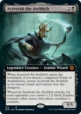 Acererak l'Arcilich Card Front