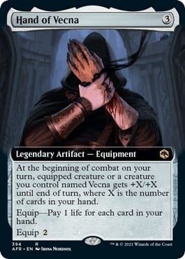 Hand of Vecna Card Front