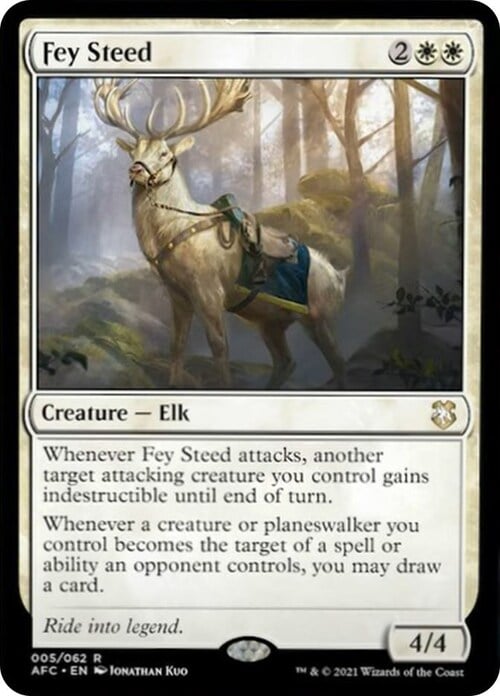 Fey Steed Card Front