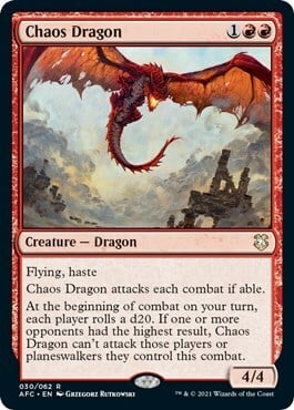 Drago del Caos Card Front