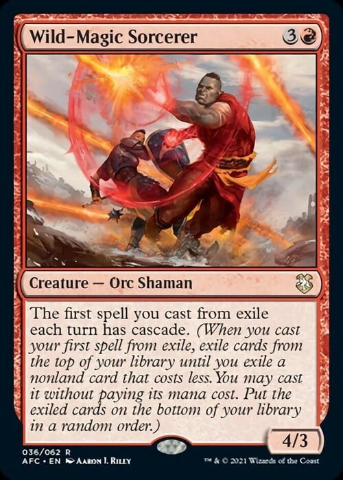Wild-Magic Sorcerer Card Front