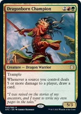 Dragonborn Champion Card Front