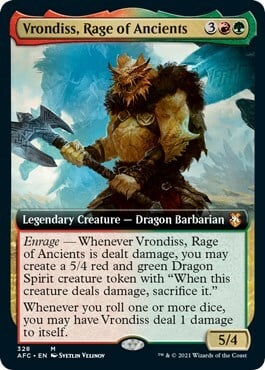Vrondiss, Rage of Ancients Card Front