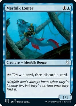 Merfolk Looter Card Front