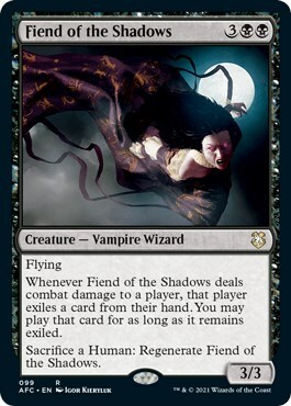 Fiend of the Shadows Card Front