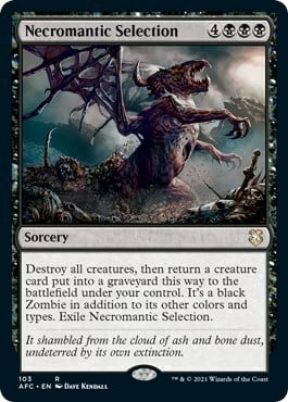 Necromantic Selection Card Front