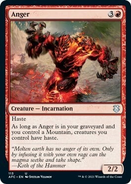 Anger Card Front