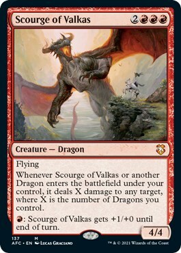 Scourge of Valkas Card Front