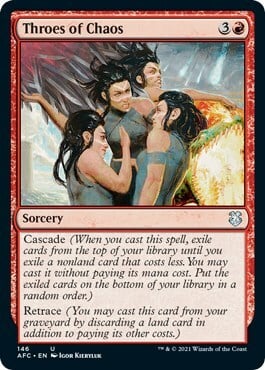 Throes of Chaos Card Front