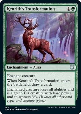 Kenrith's Transformation Card Front