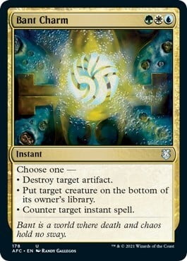 Bant Charm Card Front