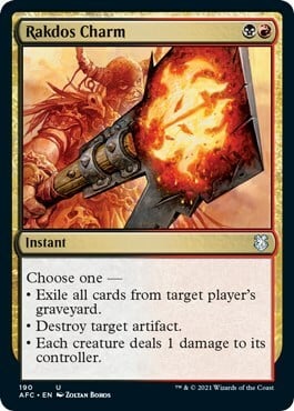 Rakdos Charm Card Front