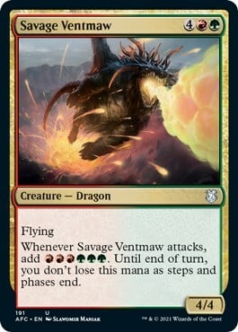 Savage Ventmaw Card Front