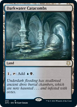 Darkwater Catacombs Card Front