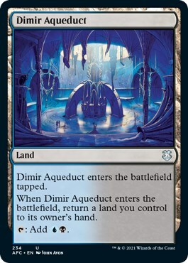 Dimir Aqueduct Card Front