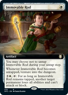 Immovable Rod Card Front