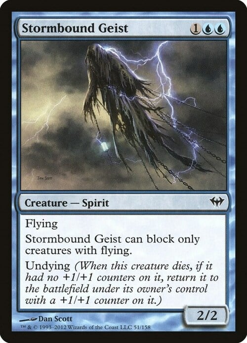 Geist delle Tempeste Card Front