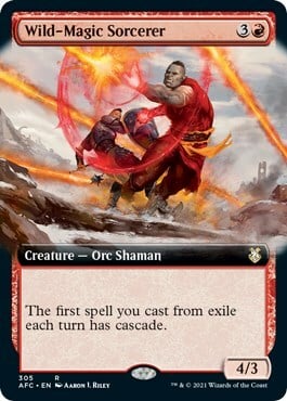 Wild-Magic Sorcerer Card Front