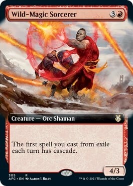 Wild-Magic Sorcerer Card Front