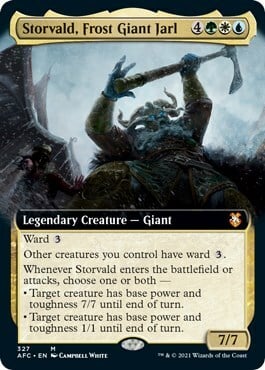 Storvald, Frost Giant Jarl Card Front