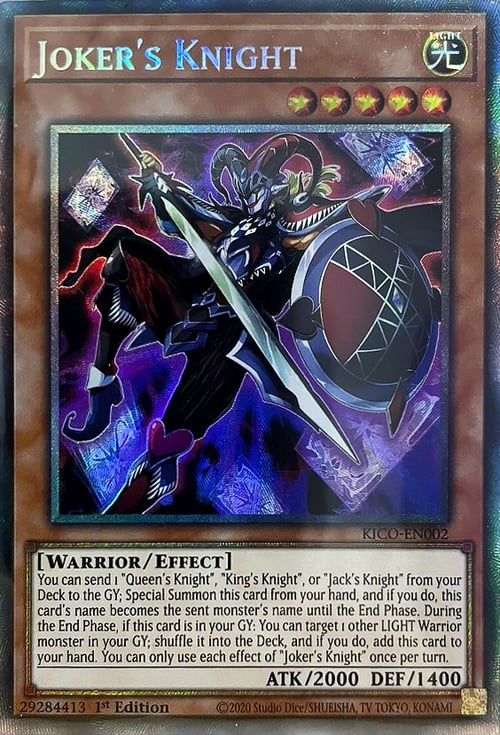 Joker's Knight Card Front