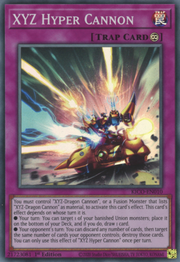 XYZ Hyper Cannon · Super Rare 010