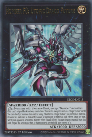 Number F0: Utopic Draco Future Card Front