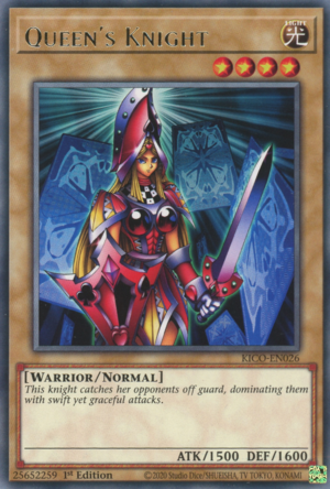 Queen's Knight Card Front