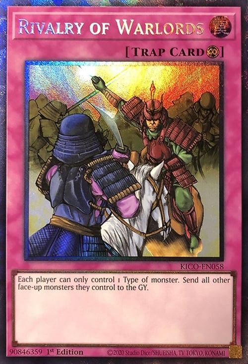 Rivalry of Warlords Card Front