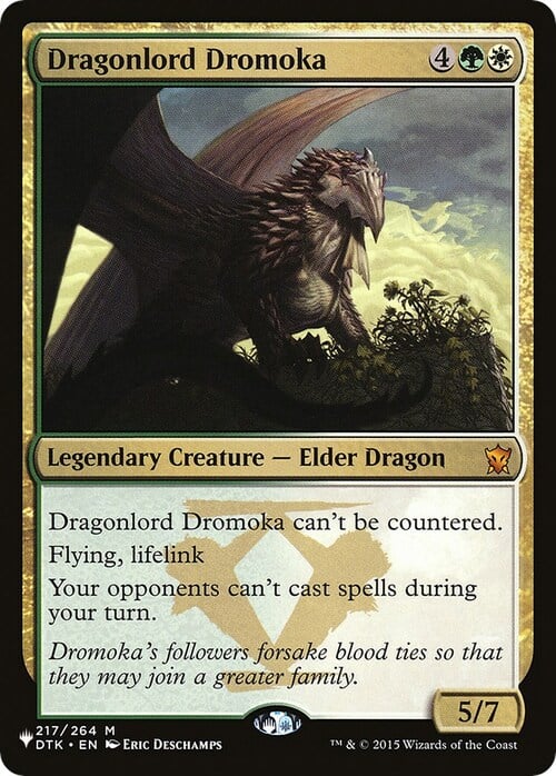 Dragonlord Dromoka Card Front