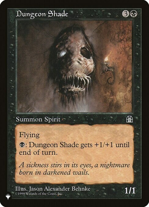 Dungeon Shade Card Front