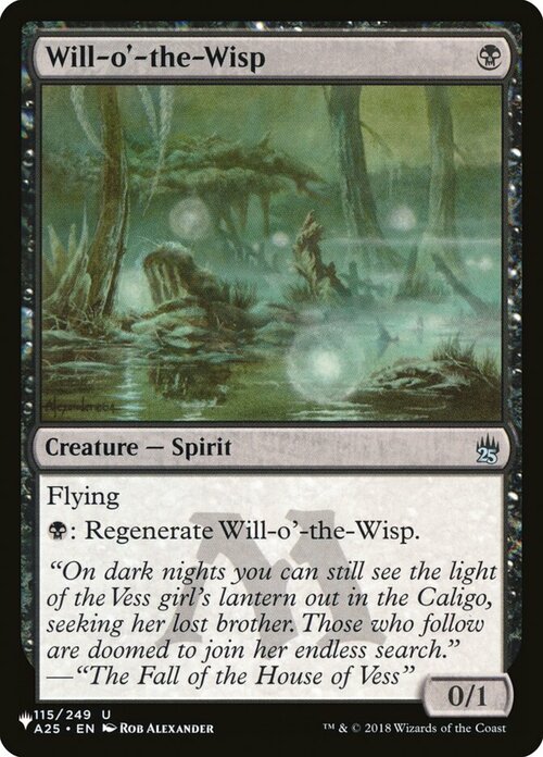 Will-o'-the-Wisp Card Front